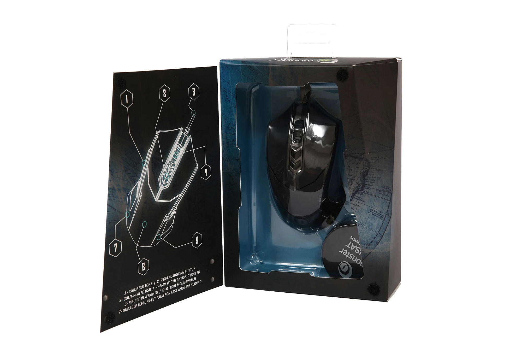 Monster Pusat V1 Gaming Mouse