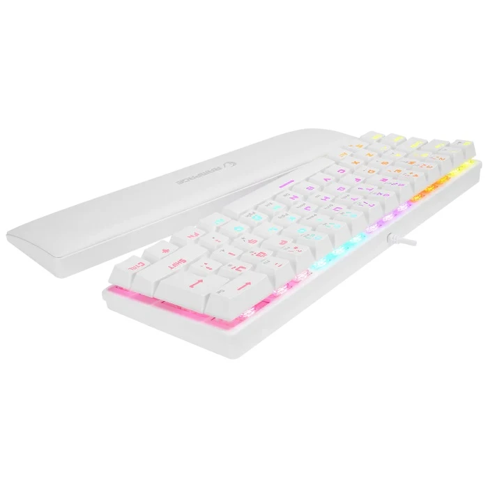 Rampage Ally K11 Beyaz TKL Red Switch Kablolu Mekanik Oyuncu Klavyesi