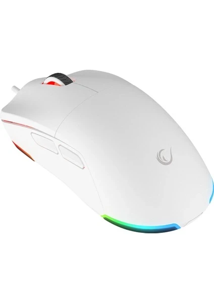 Rampage BLINK Beyaz 7 Makro Tuşlu RGB 12800 DPI Gaming Oyuncu Mouse