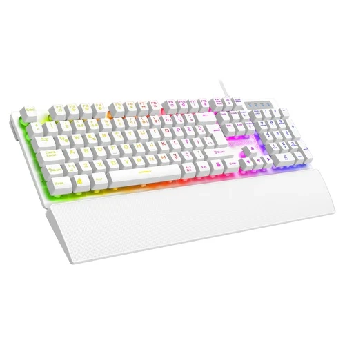 Rampage KM-RX7 Fortuna V2 Beyaz Kablolu Oyuncu Klavye Mouse Seti
