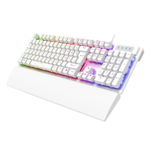 Rampage KM-RX7 Fortuna V2 Beyaz Kablolu Oyuncu Klavye Mouse Seti