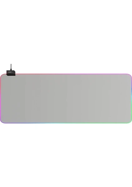 Rampage Pulsar Rgb Xl (Mp-22) Gri 300-800-3Mm Rgb Ledli Gaming Mouse Pad