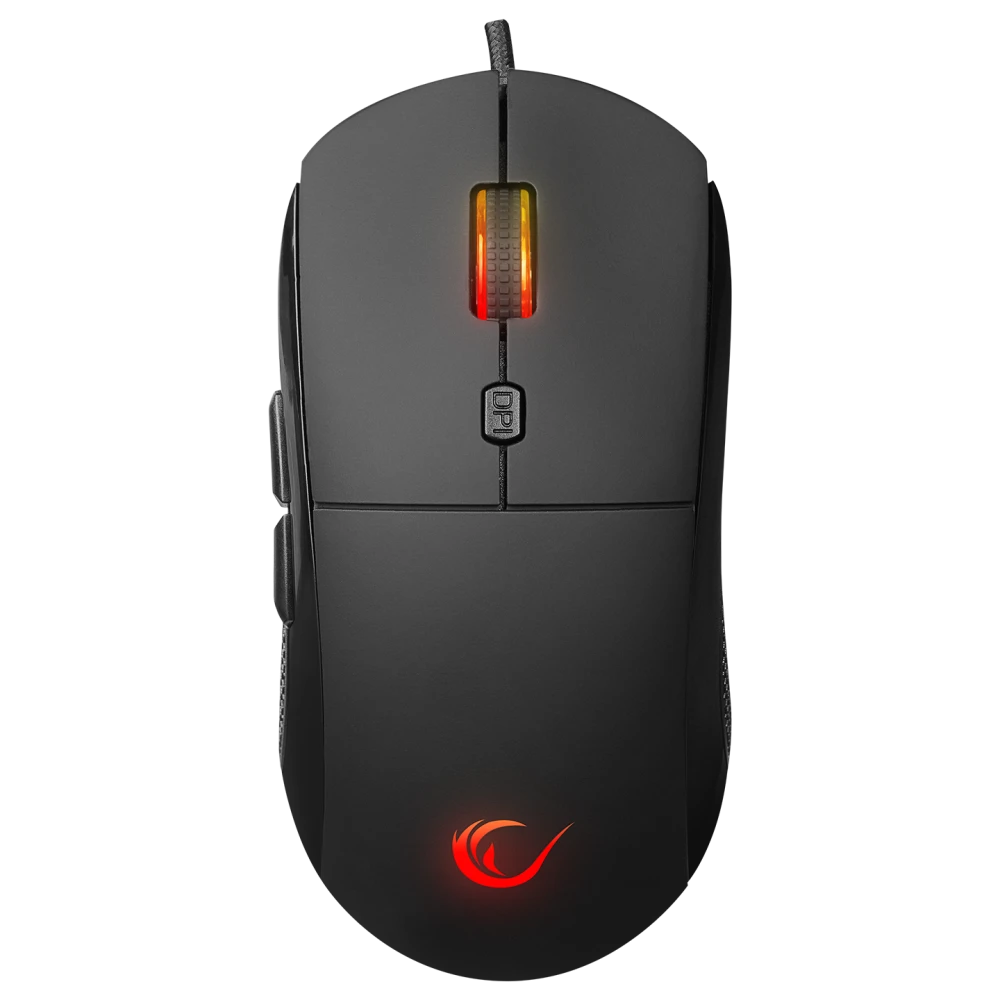 Rampage Radiant M1 Siyah Makrolu Optik Kablolu Oyuncu Mouse