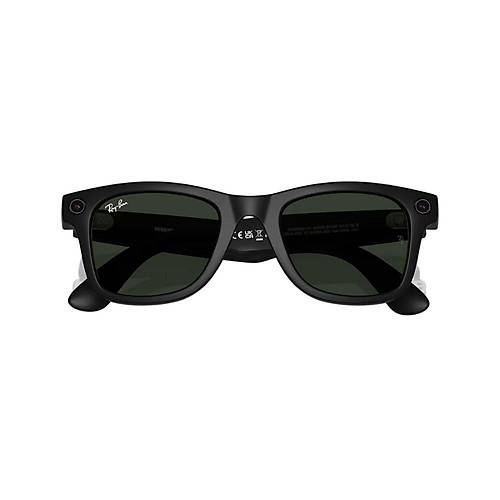 Ray-Ban Meta Wayfarer Akıllı Gözlük Mat Siyah Şeffaf Grafit Yeşil Transitions Cam Rengi RW4008