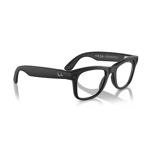 Ray-Ban Meta Wayfarer Akilli Gozluk Mat Siyah Seffaf RW4006