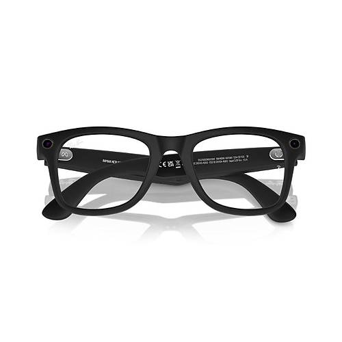 Ray-Ban Meta Wayfarer Akilli Gozluk Mat Siyah Seffaf RW4006