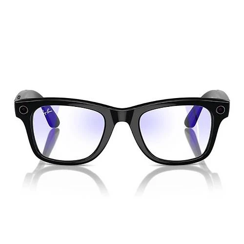 Ray-Ban Meta Wayfarer RW4006 50 Beden 601/SB50 Parlak Siyah-Clear