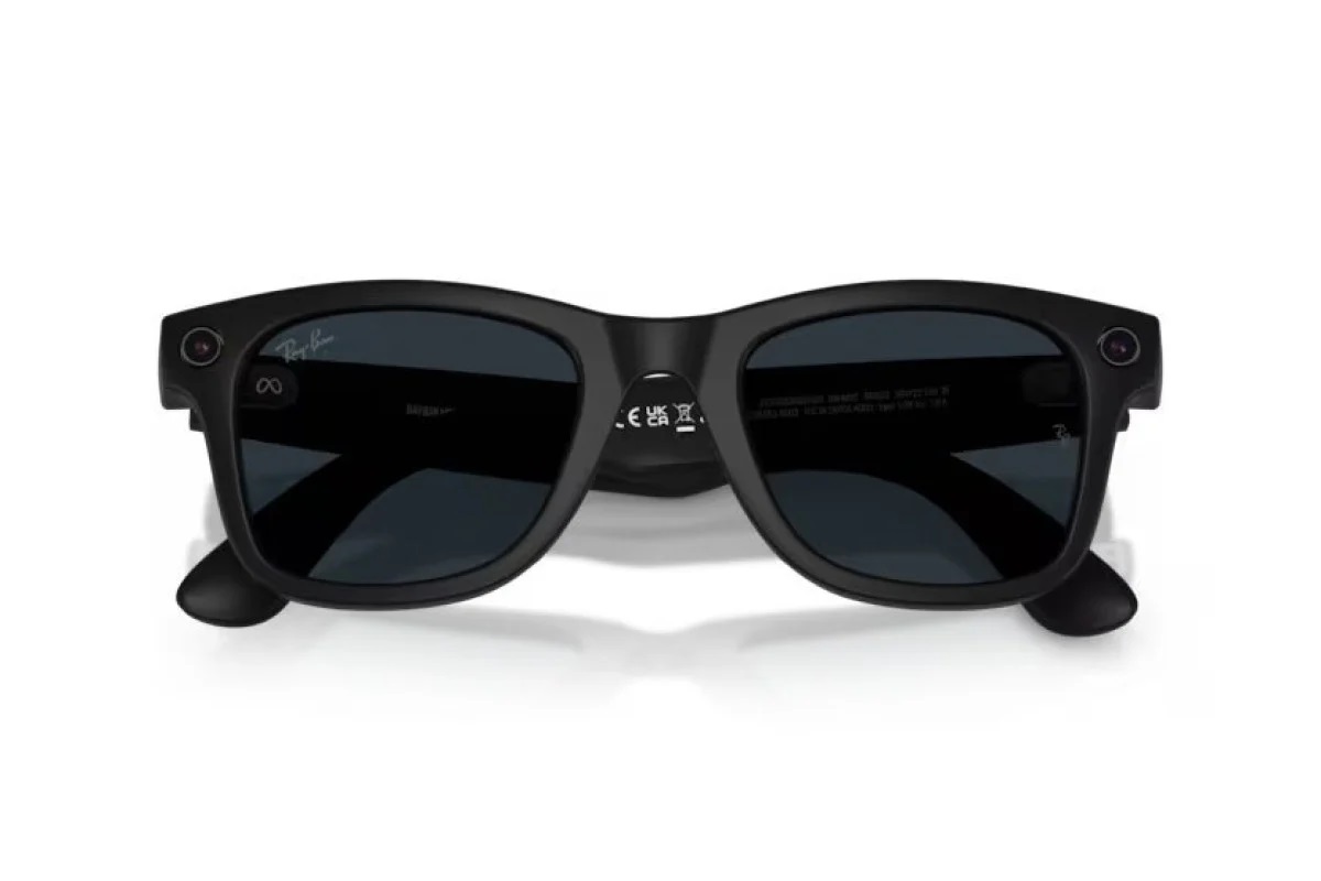 Ray-Ban Meta Wayfarer Gen 2 RW4012 601S1Z 50 Beden Mat Siyah-Clear
