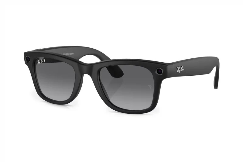 RAY-BAN META WAYFARER AKILLI GÖZLÜK MAT SİYAH POLAR GRADIENT GRAPHITE