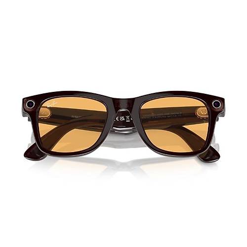 RAY-BAN META HEADLINER AKILLI GÖZLÜK RW4009 TRANSİTİONS 6705ZX 50 GÜNEŞTE KOYULAŞAN UNİSEX GÜNEŞ GÖZLÜĞÜ YELLOW SAFFRON