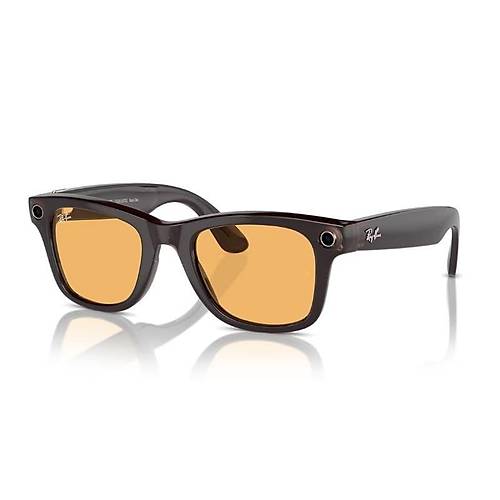 RAY-BAN META HEADLINER AKILLI GÖZLÜK RW4009 TRANSİTİONS 6705ZX 50 GÜNEŞTE KOYULAŞAN UNİSEX GÜNEŞ GÖZLÜĞÜ YELLOW SAFFRON