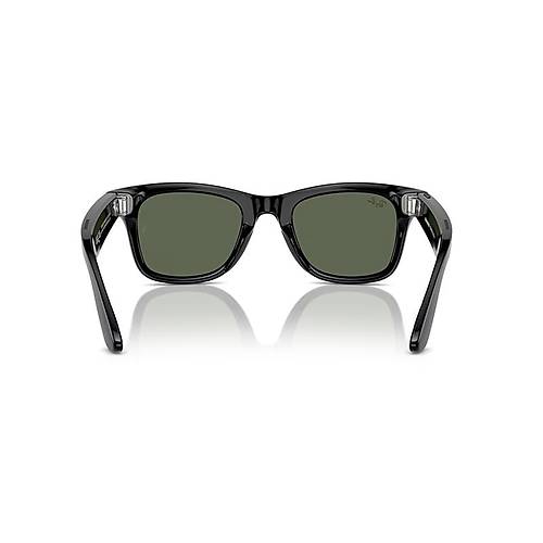 RAY-BAN RW4009F META LOW BRİDGE FİT HEADLİNER WARM STONE 6705M151 TRANSİTİONS DARK GREEN