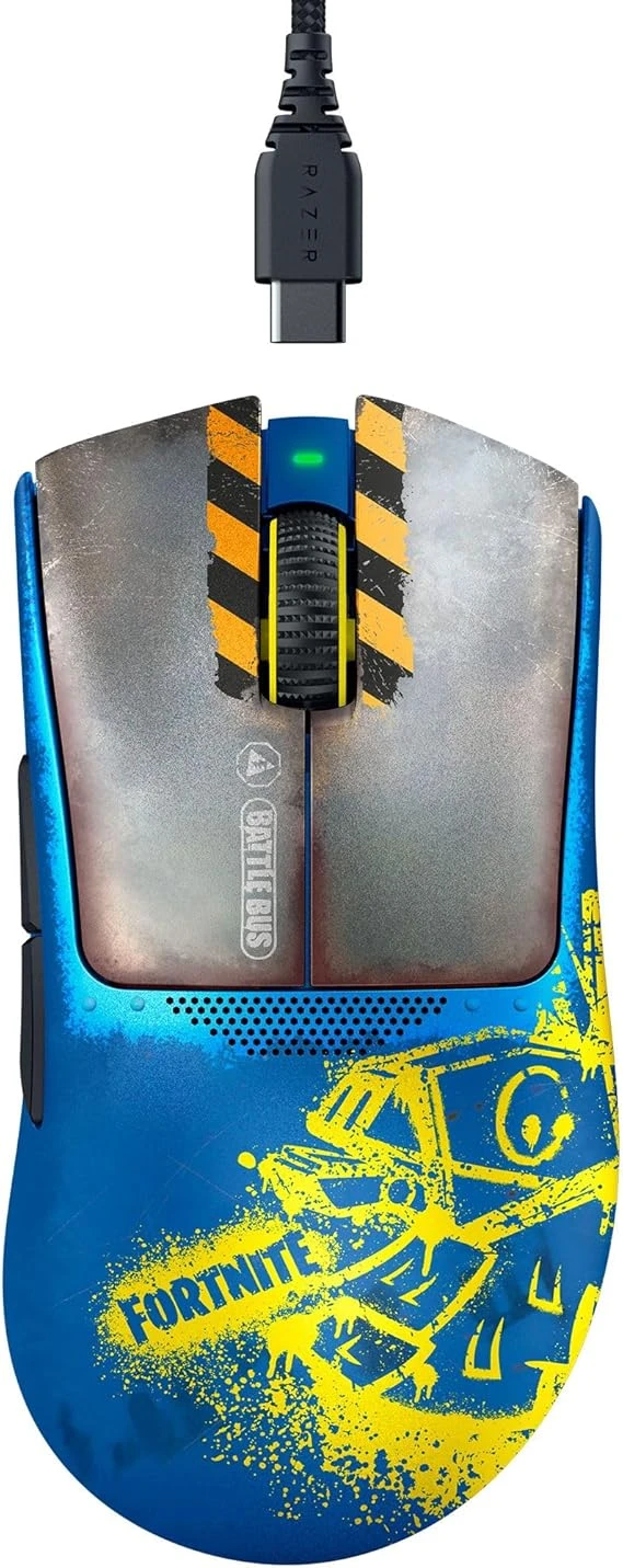 Razer DeathAdder V3 Pro Fortnite Edition Optik Kablolu/Kablosuz Oyuncu Mouse