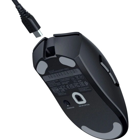 Razer DeathAdder V3 Pro RZ01-04630100-R3G1 Siyah Optik Kablolu/Kablosuz Oyuncu Mouse