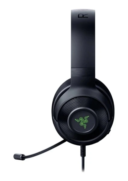 Razer Kraken V3 X RZ04-03750300-R3M1 RGB 7.1 USB Kablolu Kulak Üstü Oyuncu Kulaklığı