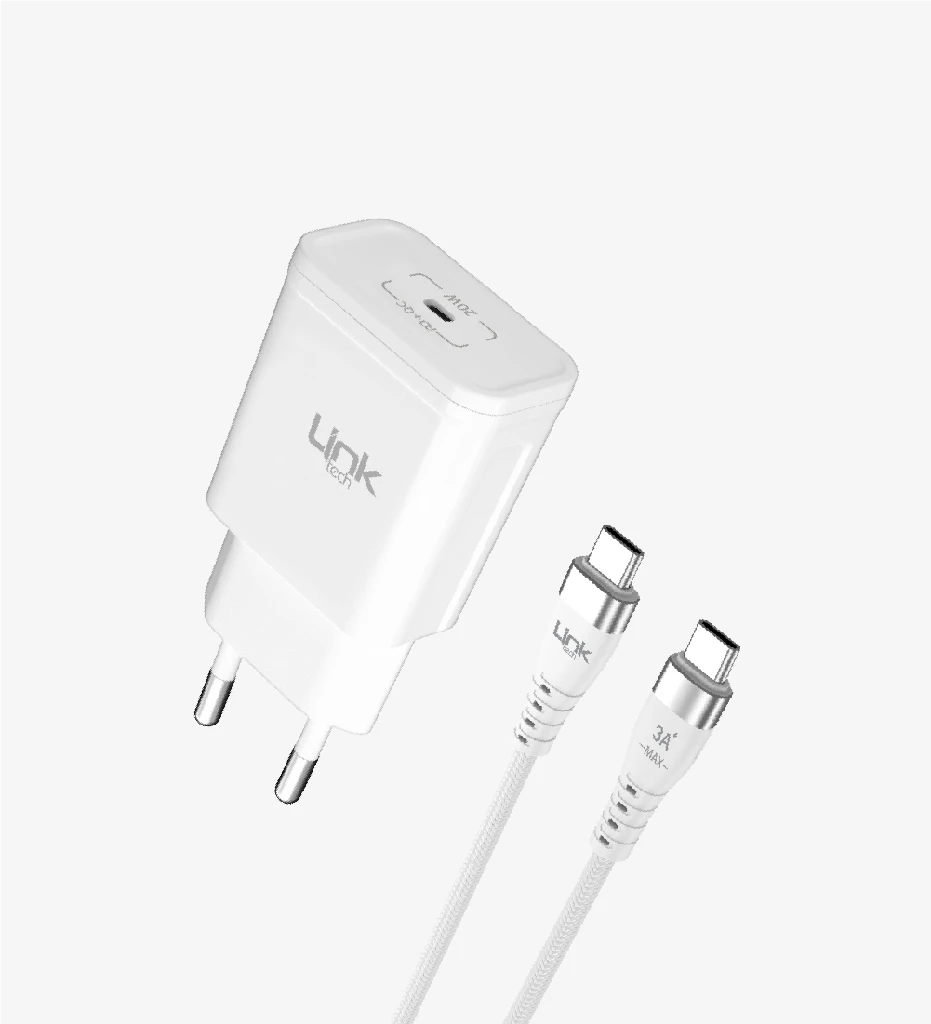 S664 PREMİUM USB-C KABLOLU 20W TYPE-C HIZLI ŞARJ ALETİ
