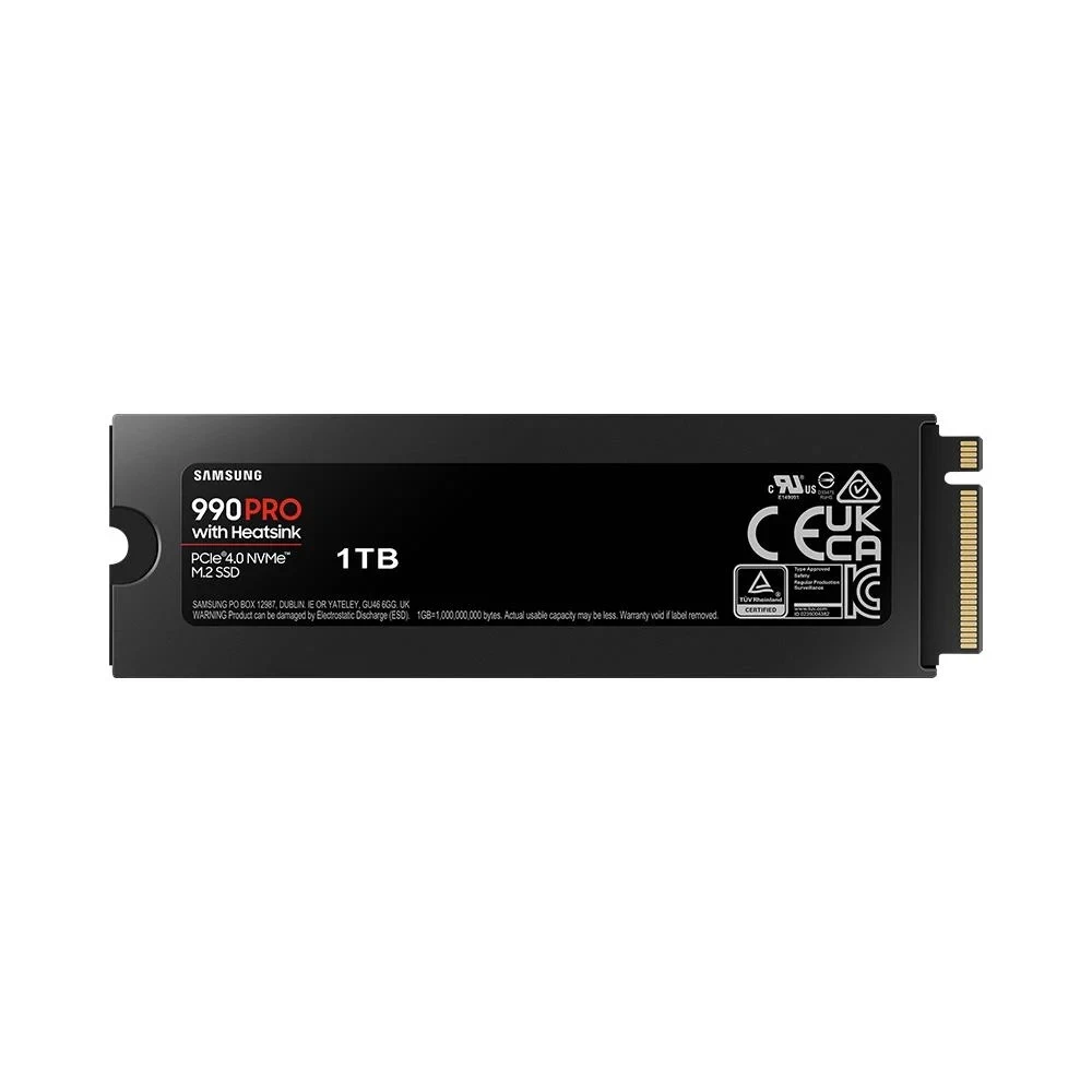Samsung 990 PRO 1 TB 7450-6900MB-S NVME M.2 SSD Soğutuculu (MZ-V9P1T0CW)