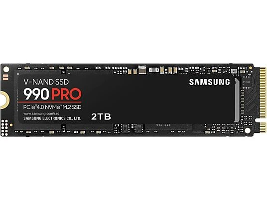 Samsung 990 PRO 2 TB 7450-6900MB-S NVME M.2 SSD (MZ-V9P2T0BW)