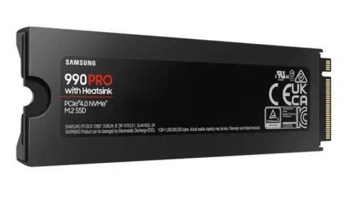 Samsung 990 PRO 4 TB 7450-6900MB-S NVME M.2 SSD Soğutuculu (MZ-V9P4T0CW)