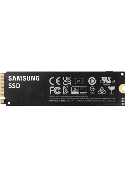 SAMSUNG 990 PRO 4TB 22X80MM PCIE GEN 4.0 X4 NVME 7450-6900 M.2 SSD MZ-V9P4T0BW