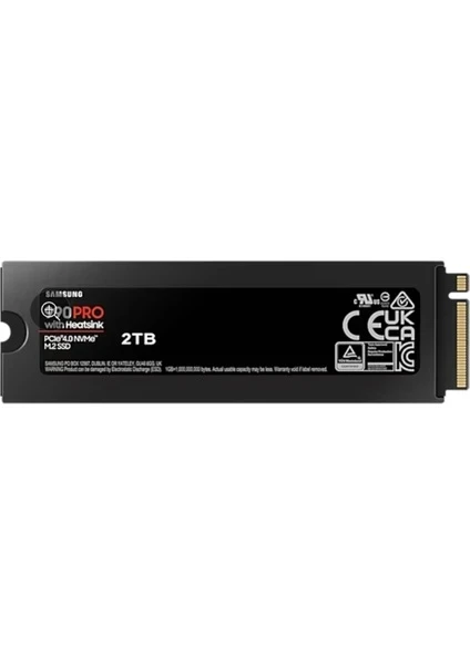 Samsung 990 PRO 2 TB 7450-6900MB-S NVME M.2 SSD Soğutuculu (MZ-V9P2T0CW)
