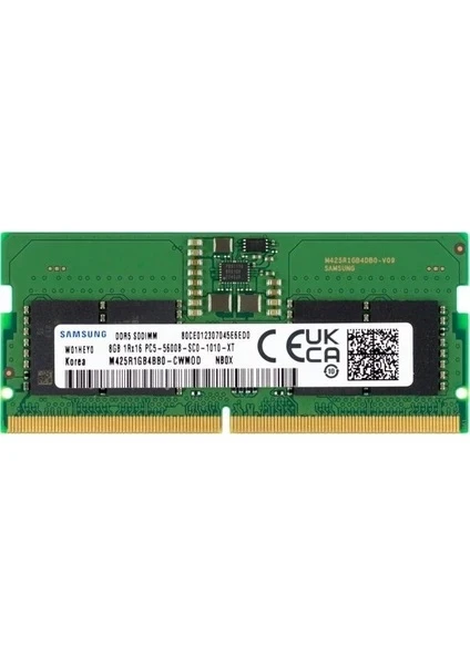 SAMSUNG DDR5 8 GB RAM 5600 MHZ NOTEBOOK RAM (KUTUSUZ)