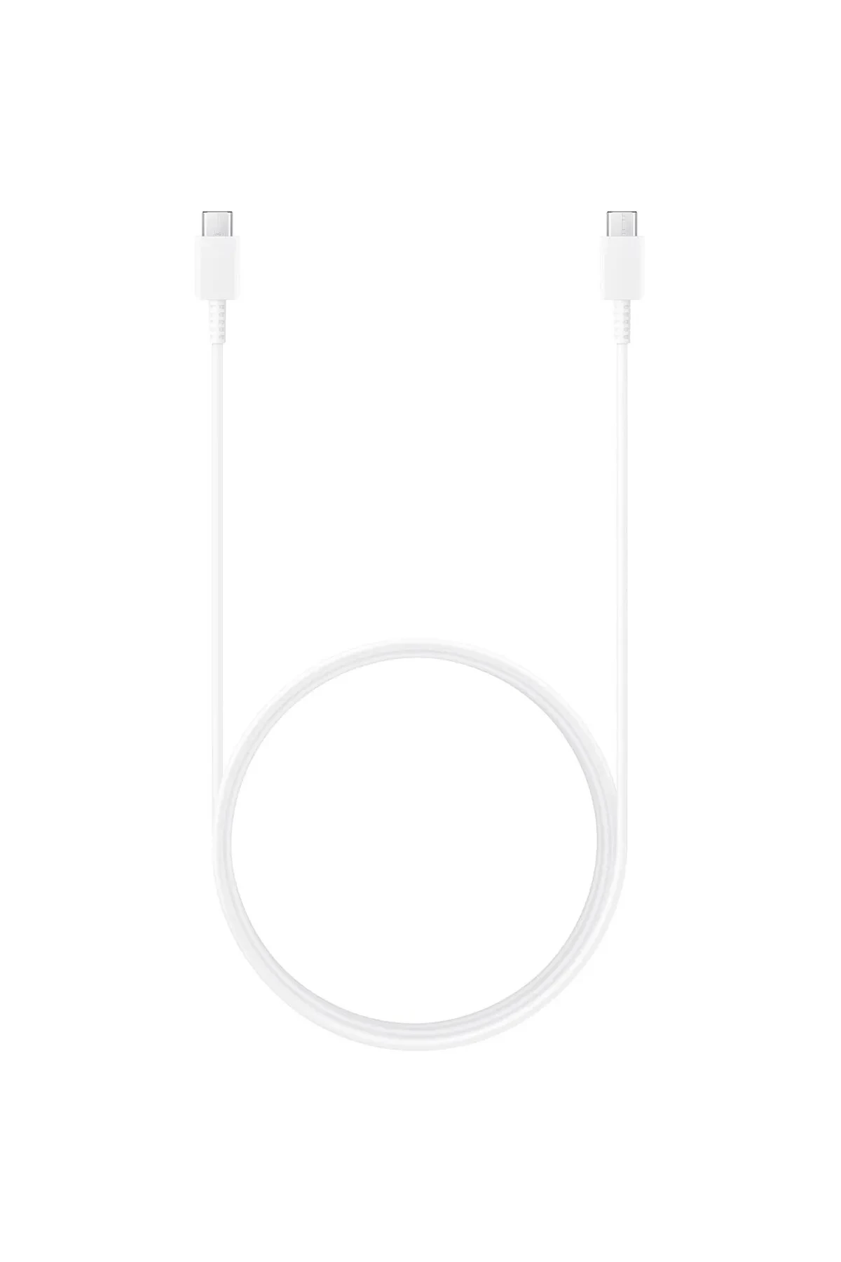SAMSUNG EP-DX310J 3A 60W TYPE-C TO TYPE-C DATA VE ŞARJ KABLO 1.8METRE BEYAZ