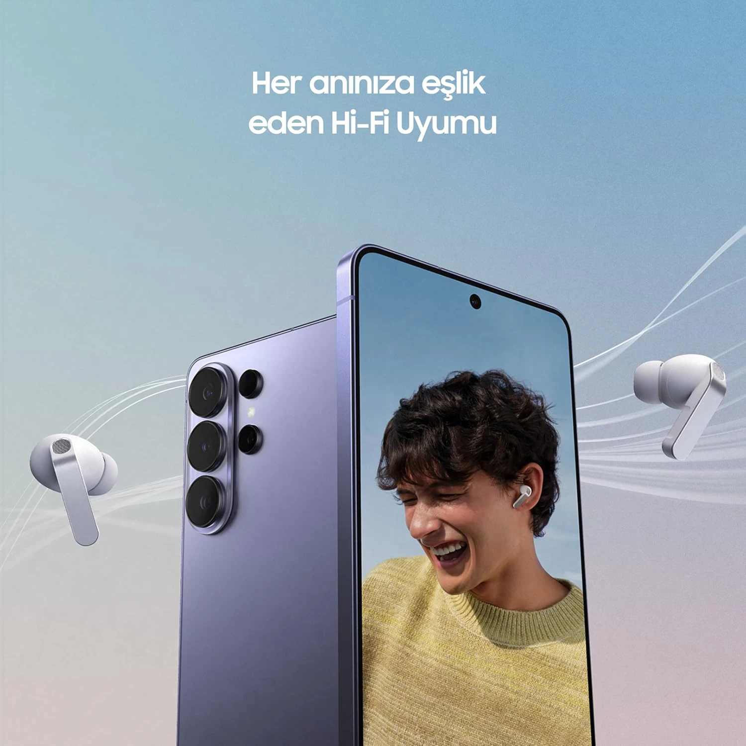 Samsung Galaxy Buds 4 ANC TWS Beyaz Kulak İçi Bluetooth Kulaklık