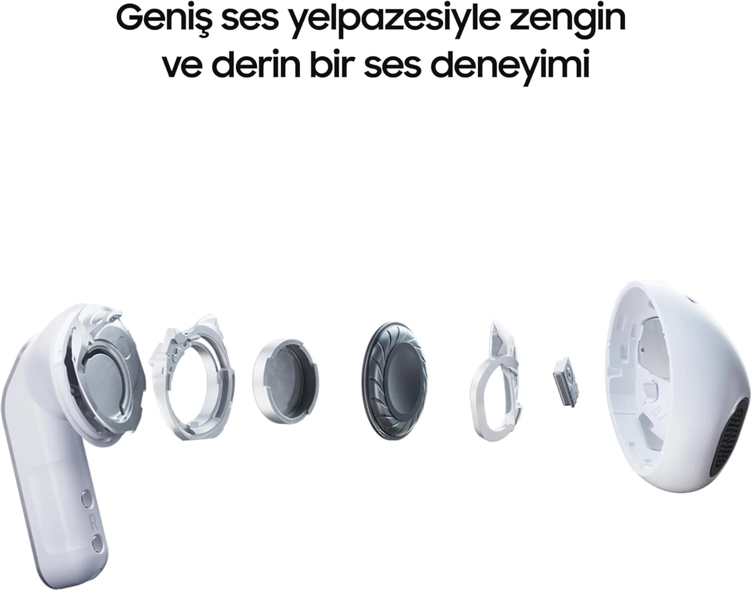 Samsung Galaxy Buds 4 ANC TWS Siyah Kulak İçi Bluetooth Kulaklık