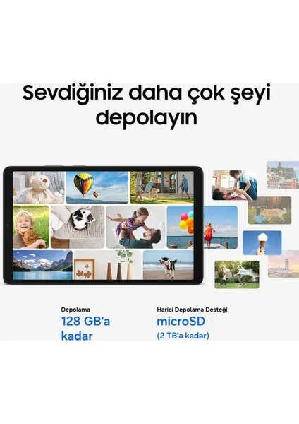 Samsung Galaxy Tab A11 SM-X130 Gümüş 128 GB 8.7" Tablet