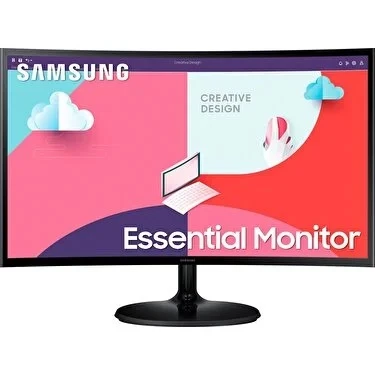 SAMSUNG LS24C360EAUXUF 24" FULL HD 75HZ FREESYNC KAVİSLİ ESSENTİAL MONİTÖR