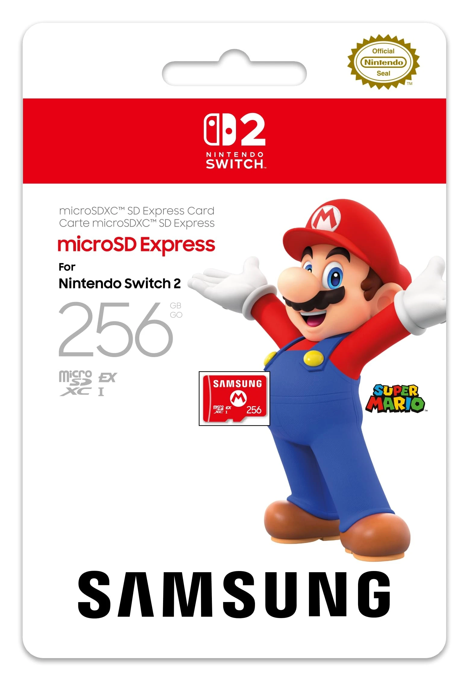 SAMSUNG MİCRO SD EXPRESS CARD  256 GB NINTENDO SWITCH 2