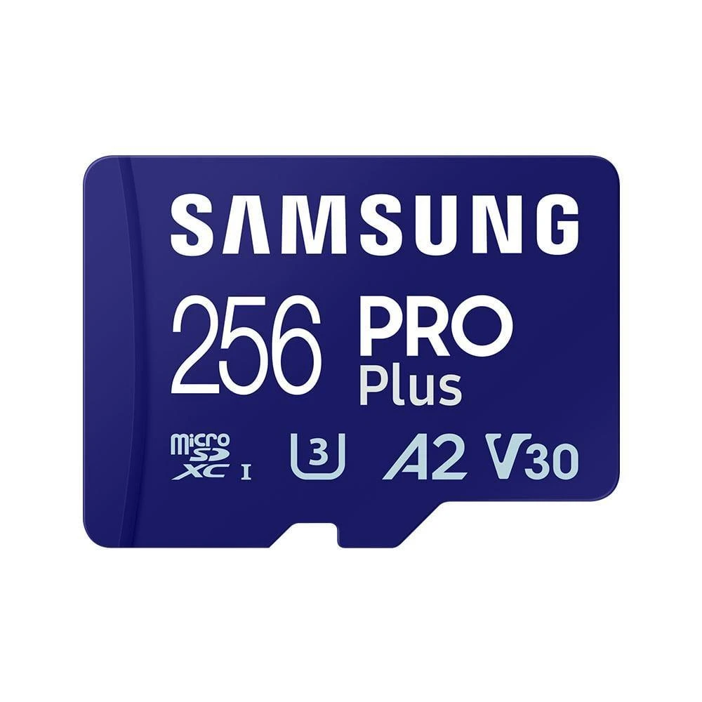 Samsung Pro Plus MB-MD256SA Class 10 UHS-I U3 A2 V30 256 GB Micro SD Kart