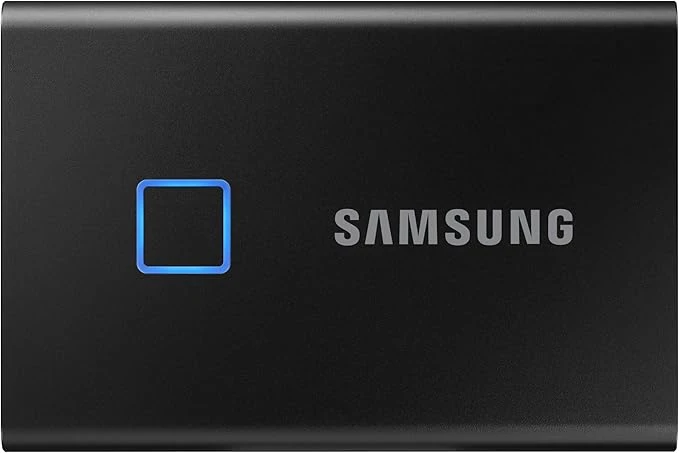 SAMSUNG T7 TOUCH 1TB MİNİ USB 3.2 SİYAH TAŞINABİLİR SSD
