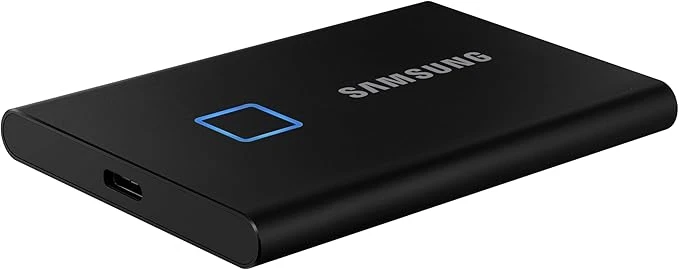SAMSUNG T7 TOUCH 1TB MİNİ USB 3.2 SİYAH TAŞINABİLİR SSD