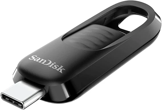 SANDISK 128GB ULTRA SLİDER USB-C 3.2 GEN 1 FLASH SÜRÜCÜ