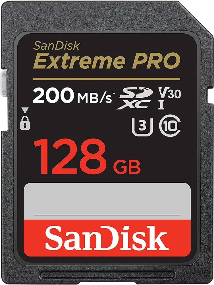 SANDISK EXTREME PRO 128GB 200MB/S SDXC HAFIZA KART