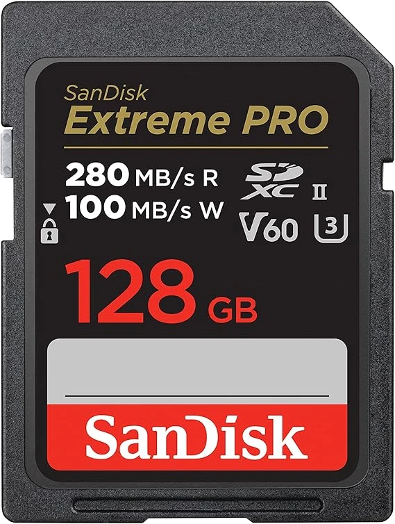 SanDisk Extreme Pro SDSDXEP-128G-GN4IN UHS-II U3 V60 128 GB Hafıza Kartı