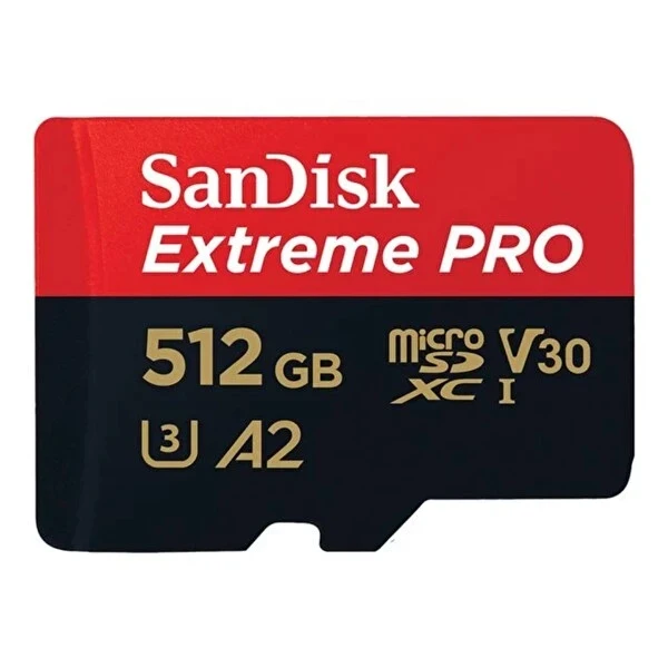SANDISK EXTREME PRO SDSQXCD-512G-GN6MA CLASS 10 UHS-I A2 V30 512 GB MİCRO SD KART