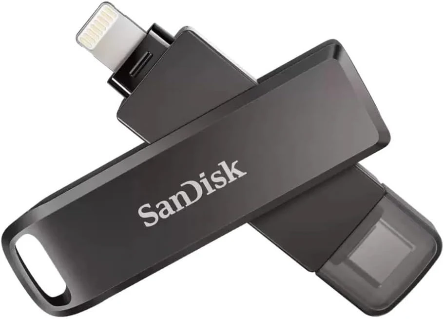 SANDISK PHONE DRIVE 128GB SDIX70N-128G-GG6NE DUAL LİGHTNİNG VE TYPE-C USB BELLEK