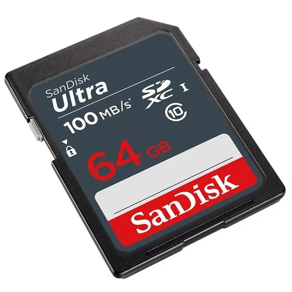 SanDisk Ultra SDSDUNR-064G-GN3IN Class 10 UHS-I U1 64 GB Hafıza Kartı
