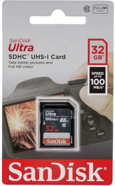 SanDisk Ultra SDSQUNR-032G-GN3MN Class 10 UHS-I 32 GB Micro SD Kart