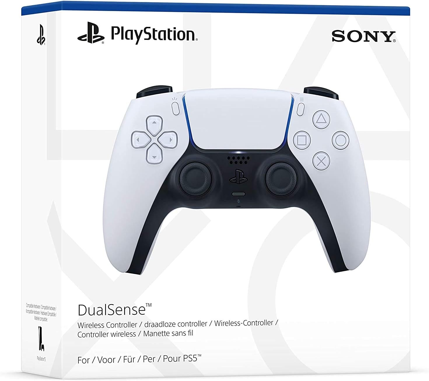 SONY PS5 DUALSENSE KABLOSUZ OYUN KOLU BEYAZ (BİLKOM GARANTİLİ)