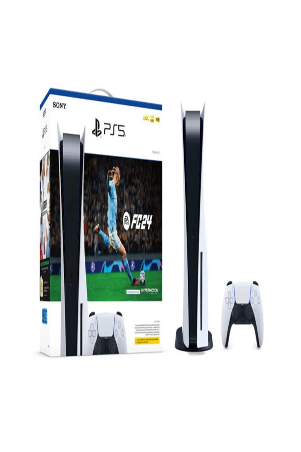SONY PLAYSTATION 5 CD Lİ PS5 CD VERSİYON + FC 24 KEY OYUN KONSOLU İTHAALATÇI GARANTİLİ