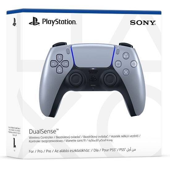 Sony DualSense Sterling Silver Kablosuz PS5 Oyun Kolu