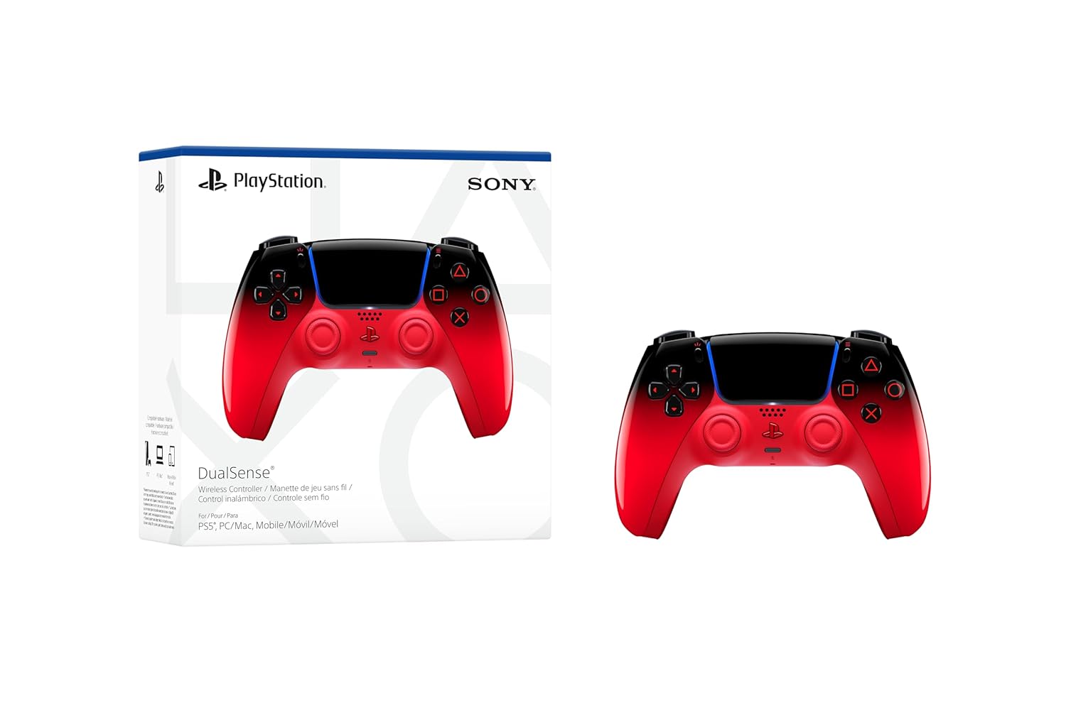 Sony DualSense Techno Red Kablosuz PS5 Oyun Kolu (Bilkom Garantili)