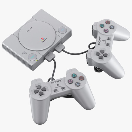 SONY PLAYSTATION CLASSIC & 20 CLASSIC GAMES
