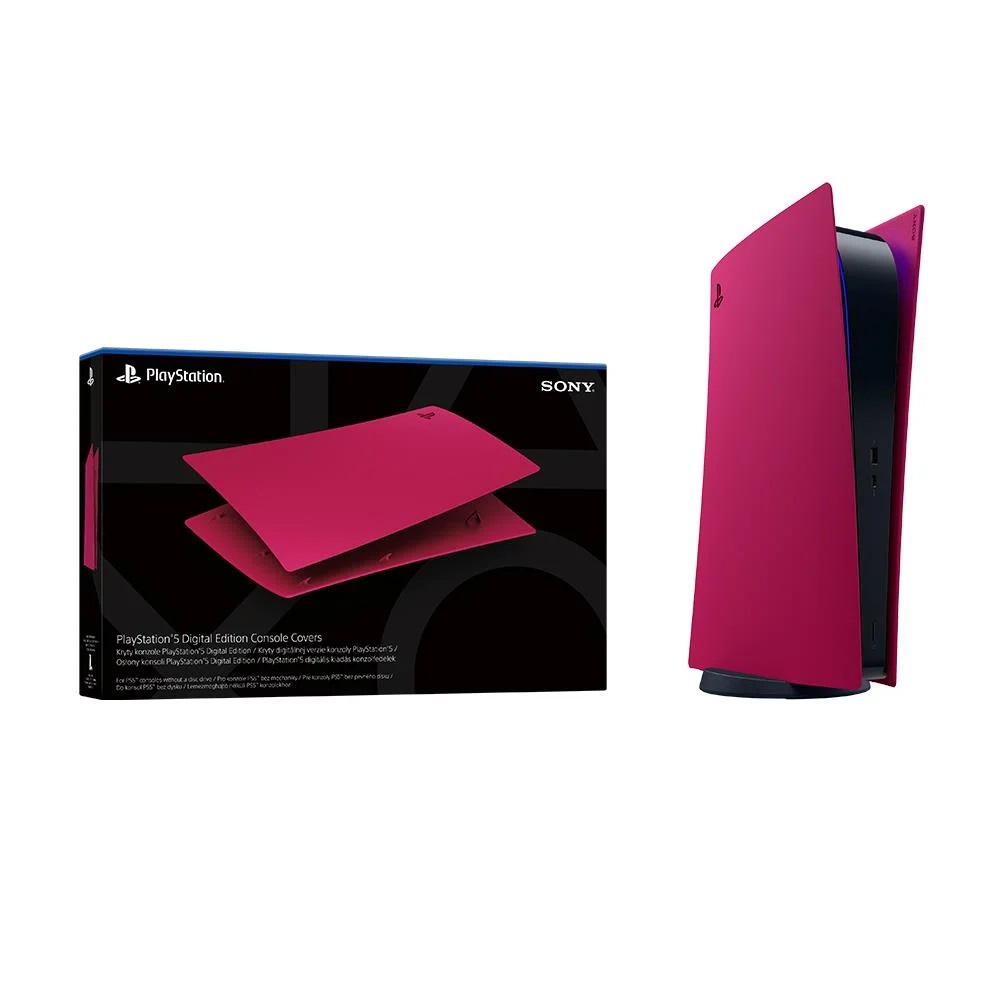 SONY PS5 DIGITAL SÜRÜM KONSOL KAPAK (COSMİC RED)