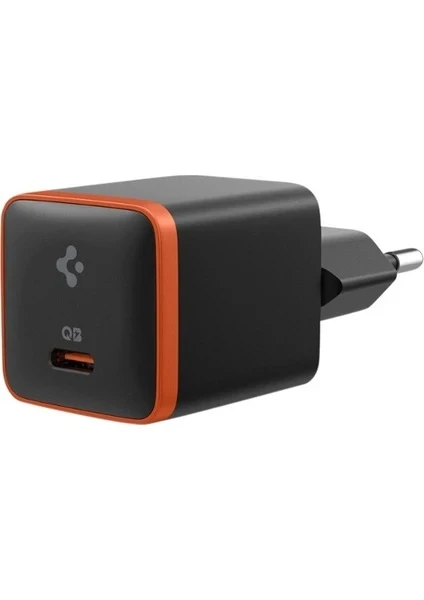 Spigen EE301 30 W Type-C Siyah Hızlı Şarj Adaptörü