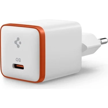 Spigen EE301 30 W Type-C Beyaz Hızlı Şarj Adaptörü